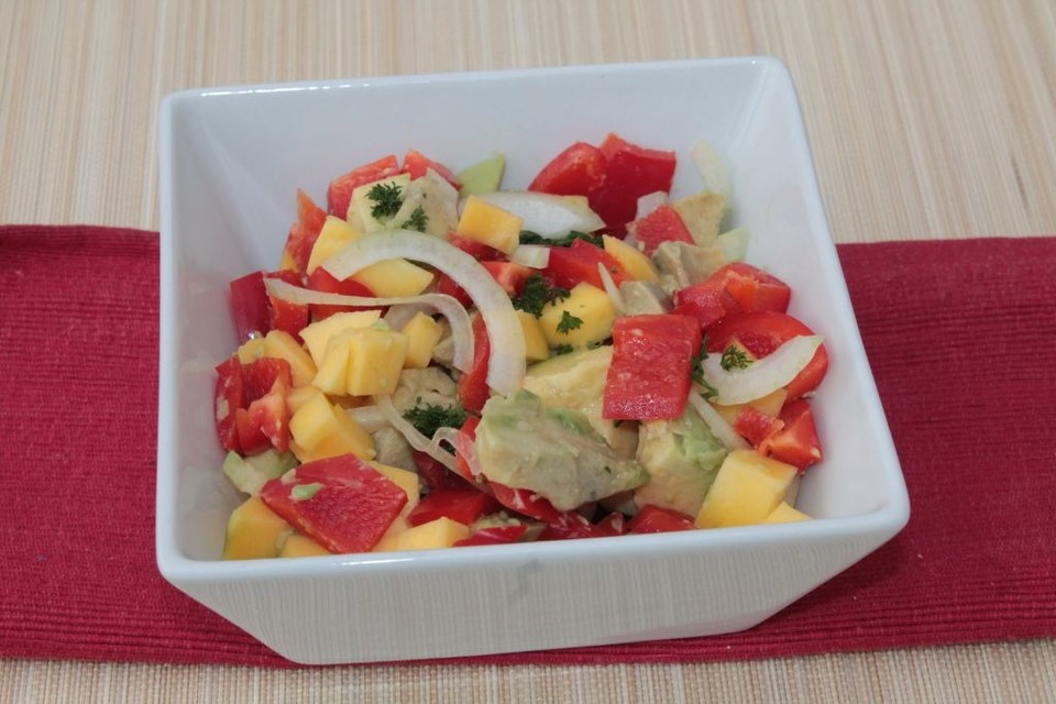 Mango Avocado Salat Von Ennui Chefkoch De