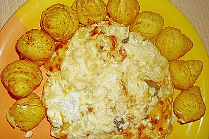 Schweineschnitzel in K&auml;se - Rahm So&szlig;e 3