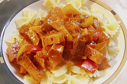Bayerisches Leberkäs - Gulasch 3
