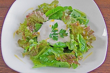 Blattsalat mit Mangobalsam
