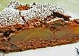 Gedeckter Birnenkuchen