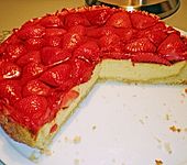 Erdbeer - K&auml;setorte (Bild)