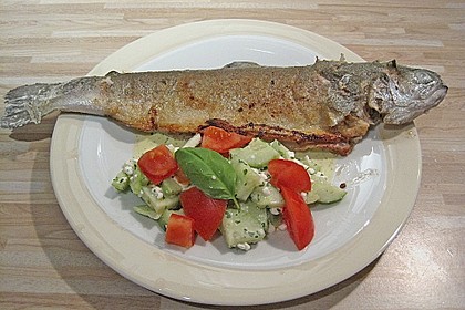 Forelle gebraten 13