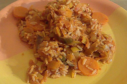 Karotten - Lauch - Reis, t&uuml;rkisch 7