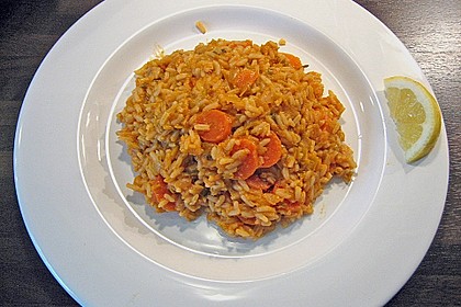 Karotten - Lauch - Reis, t&uuml;rkisch