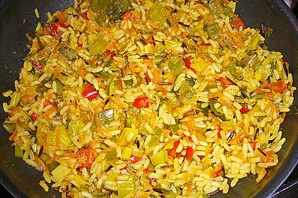 Karotten - Lauch - Reis, t&uuml;rkisch 9