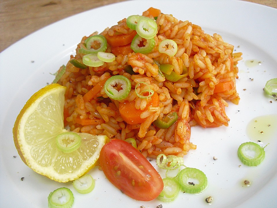 Karotten - Lauch - Reis, türkisch (Rezept mit Bild) | Chefkoch.de