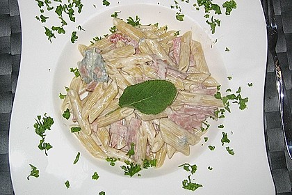 Penne al gorgonzola 1