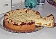 Pfirsich - Quark - Streuseltorte