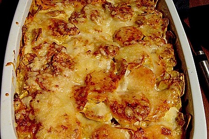 Bananen - S&uuml;&szlig;kartoffelauflauf
