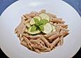 Penne mit Zucchini und Mascarpone