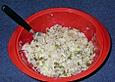 Leckerer kalorienarmer Sauerkraut - Salat
