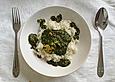 Indisches Chicken Saag - H&uuml;hnerbrustfilet mit Spinat