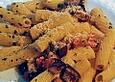 Rigatoni mit Aubergine