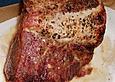 Schweinebraten im Salzbett