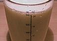 Erfrischender Milchshake