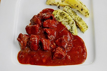 Lammgulasch mit Aceto Balsamico 1