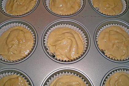 Bananenmuffins mit Walnuss - Topping 33