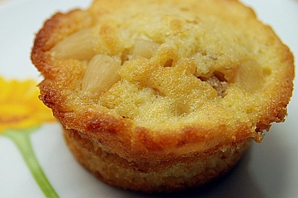 Bananenmuffins mit Walnuss - Topping 23