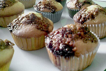 Bananenmuffins mit Walnuss - Topping 32
