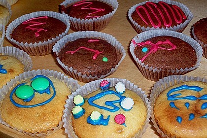 Bananenmuffins mit Walnuss - Topping 27