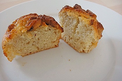 Bananenmuffins mit Walnuss - Topping 9