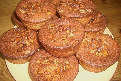 Bananenmuffins mit Walnuss - Topping 13