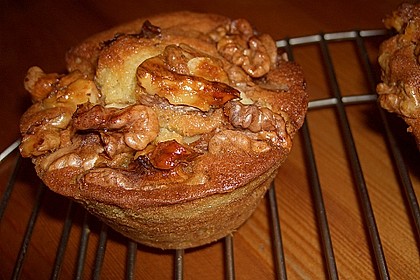 Bananenmuffins mit Walnuss - Topping 2
