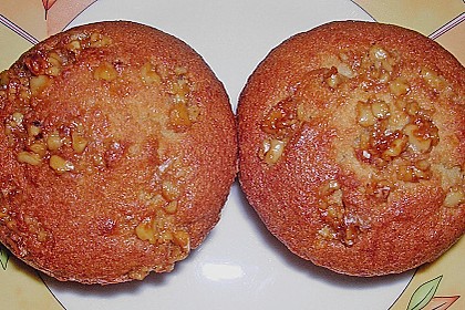 Bananenmuffins mit Walnuss - Topping 17