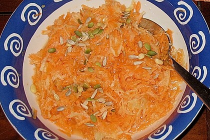 Apfel - M&ouml;hren Rohkost 2
