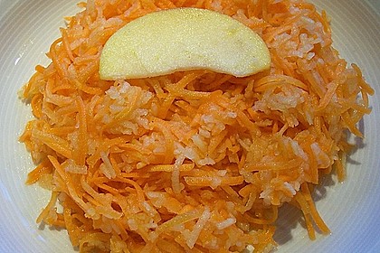Apfel - M&ouml;hren Rohkost