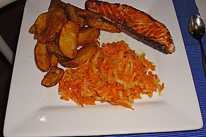 Apfel - M&ouml;hren Rohkost 4