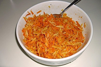 Apfel - M&ouml;hren Rohkost 5