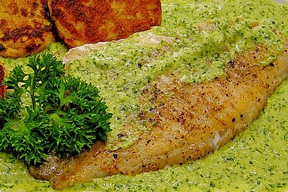 Rotbarsch mit Petersilienschaum 1