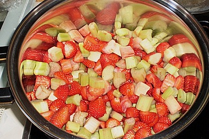 Erdbeer - Rhababer - Marmelade 5