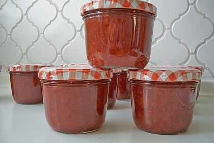 Erdbeer - Rhababer - Marmelade 4