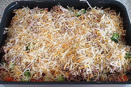 Hackfleisch - Kartoffel - Gem&uuml;se - Auflauf 1