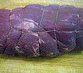 Gebr&uuml;htes Rinderfilet mit buntem Gem&uuml;se (Bild)