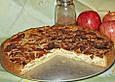 Apfelkuchen mit Marzipanguss