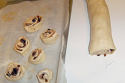 Zimt - Hefe Schnecken 20