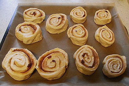 Zimt - Hefe Schnecken 19