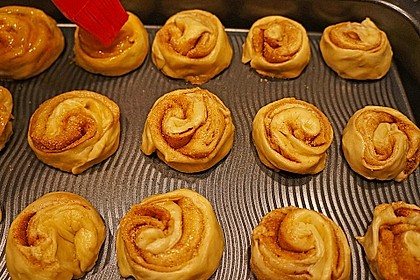 Zimt - Hefe Schnecken 11