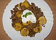Hackfleischpfanne mit Maisr&auml;dchen