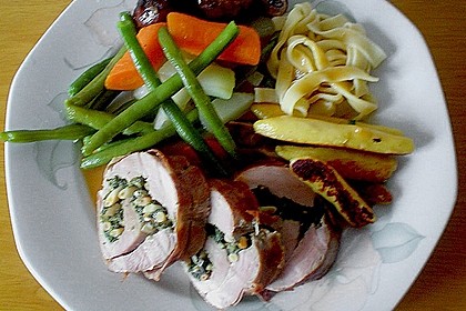Gef&uuml;lltes Schweinefilet 8