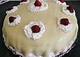 Mohn - Waldbeer - Marzipan - Torte