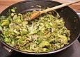 Lauchquiche mit Pinienkernen