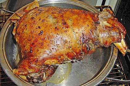 Lammschulter mit maltesischer Blutorangensauce