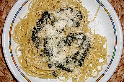 Spaghetti al pesto 2
