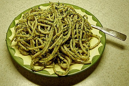 Spaghetti al pesto