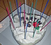 Gekochte Grie&szlig;torte (Bild)
